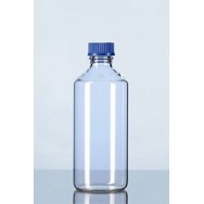Бутыль роллерная, с резьбой GL 45, с пробкой, синяя, 110 x 285 мм. (№ 217726856) (2 шт/уп)