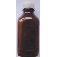 Бутылка для диспенсеров из коричневого стекла, 1000 мл, GL 45, квадратная, с винтовой крышкой, Hirschmann (Кат № 9345000)
