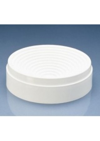Подставка пластиковая под круглодонную колбу PP, белая, диам. 160 мм. (80271) (Vitlab)