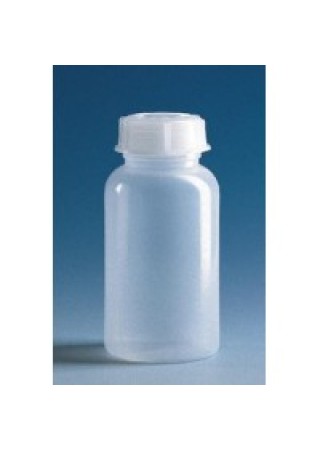 Бутылка широкогорлая, 2000 мл, пластиковая PE-LD, с завинчивающейся крышкой PE-LD (139893) (Vitlab) 25 шт./уп.